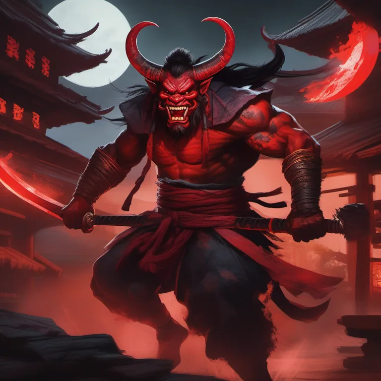 Burai boss concept art