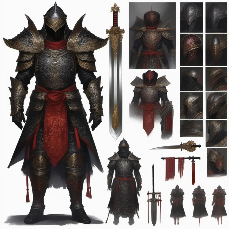 Hidden Costumes Onimusha concept art